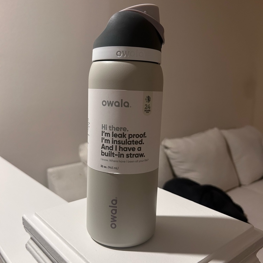 Owala Insulated Water Bottle with Built-in Straw